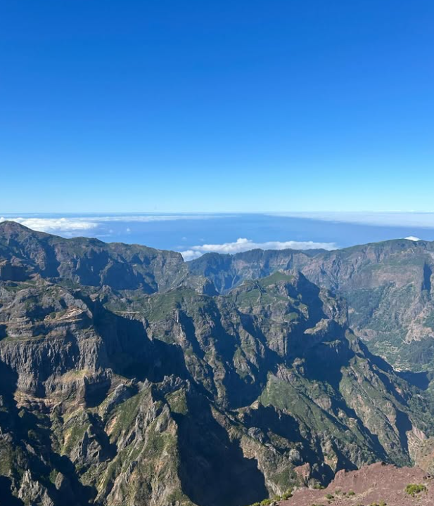 Madeira mountain peaks