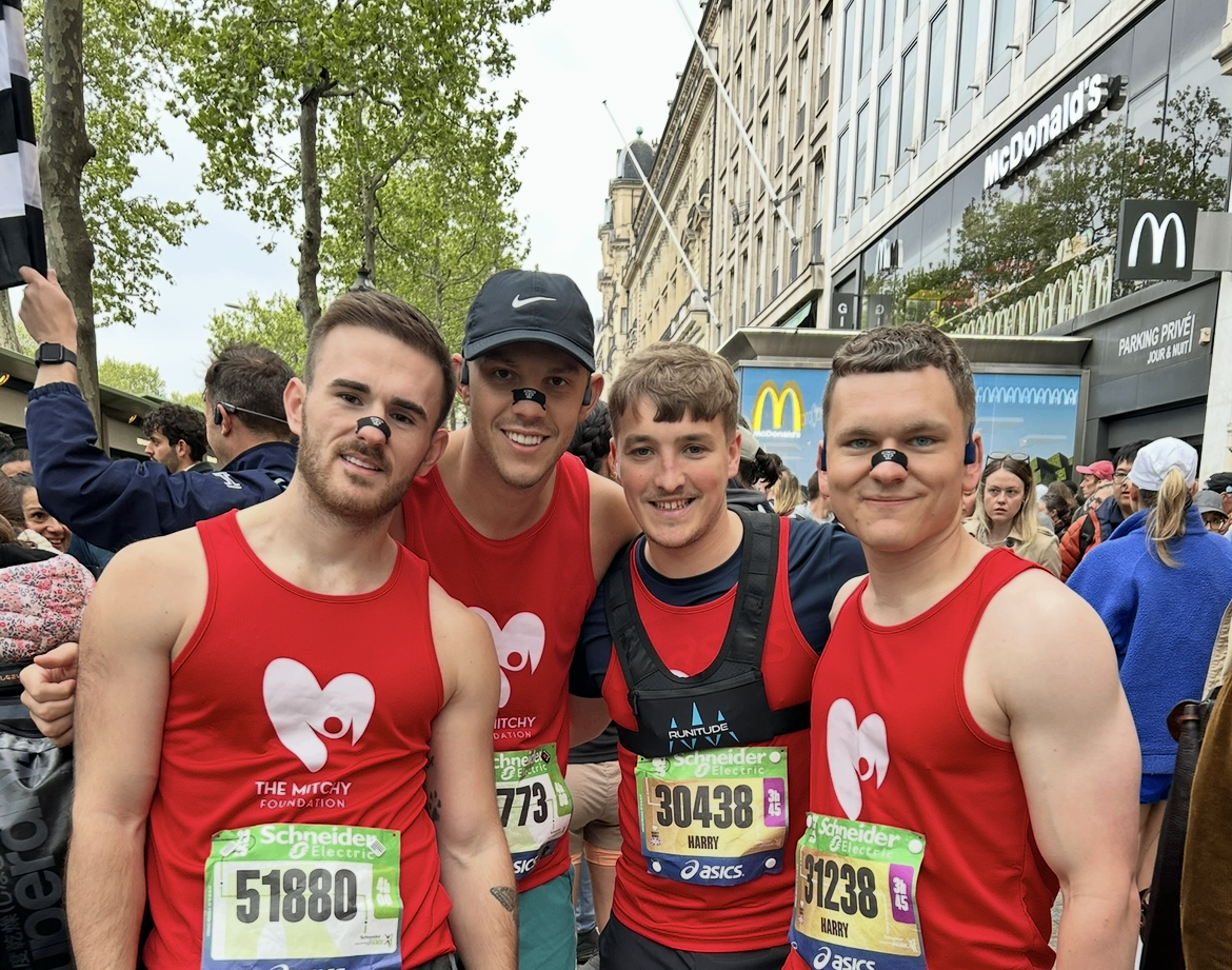 Paris Marathon team